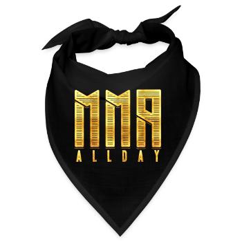 MMA - Kampfsport - mixed martial arts - Bandana - Schwarz - Vorne