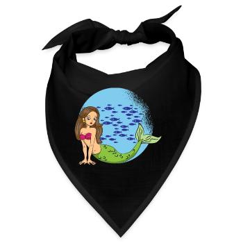 SIRENE by The Manzanita´s - Bandana - Schwarz - Vorne