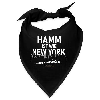 Hamm - Bandana - Schwarz - Vorne