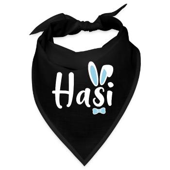 Hasi - Bandana - Schwarz - Vorne