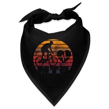 MTB - Bandana - Schwarz - Vorne