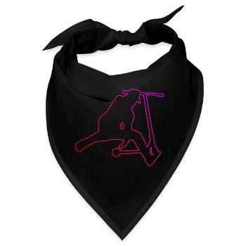 Scooter Stunt Scooter Damen Scooter Stunt - Bandana - Schwarz - Vorne
