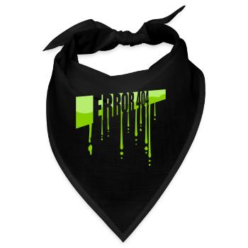 Schleim Tropfen Error 404 - Bandana - Schwarz - Vorne