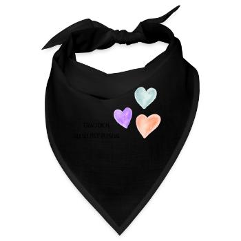 eunde - Bandana - Schwarz - Vorne