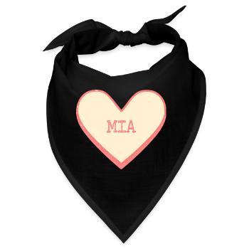 Mia - Bandana - Schwarz - Vorne
