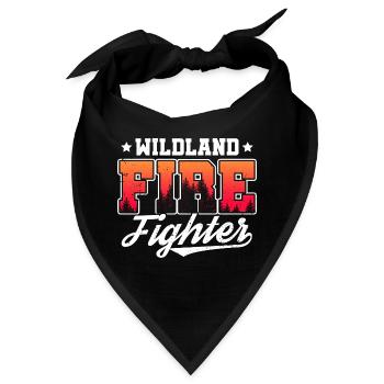 Wildland firefighter - Bandana - Schwarz - Vorne