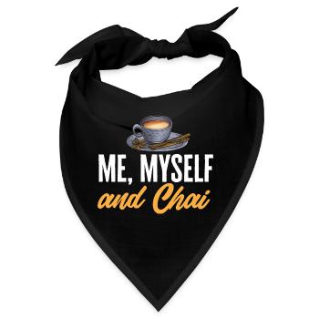 Chai Tee Masala Chai - Bandana - Schwarz - Vorne