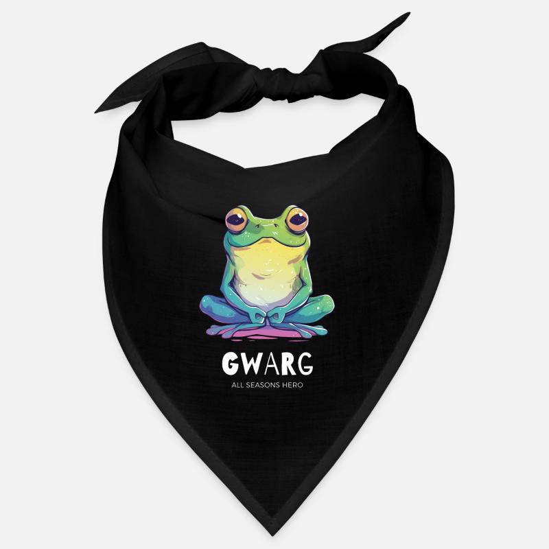 Funny outfit for know-it-alls, frog, toad Bandana