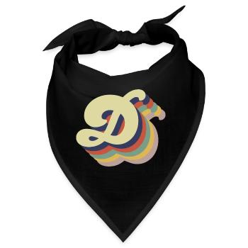 Retro-Brief - Bandana - Schwarz - Vorne