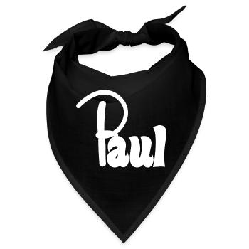 Paul - Bandana - Schwarz - Vorne