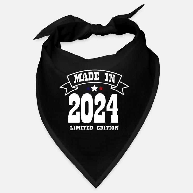 Edition Limitée Made in 2024 BLEU BLANC ROUGE - Bandana - noir