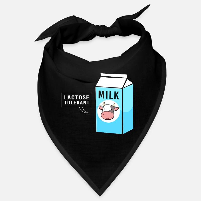 Milk Lactose Flatulence Bandana