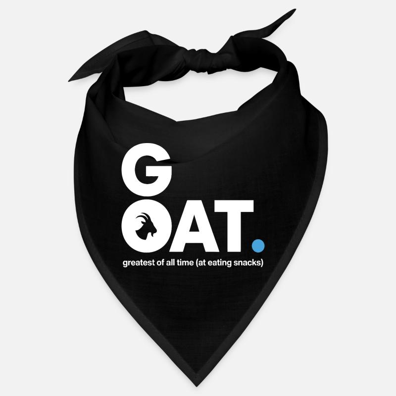 GOAT Snack Saying Bandana