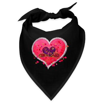 Schenke Liebe - Sonja von Staden - Bandana - Schwarz - Vorne