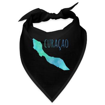 Curacao - Bandana - Schwarz - Vorne