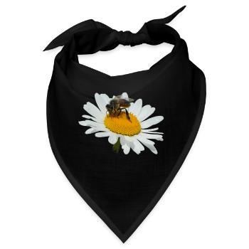 Die Biene ist eines der wichtigsten Nutztiere - Bandana - Schwarz - Vorne