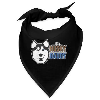 Husky - Bandana - Schwarz - Vorne