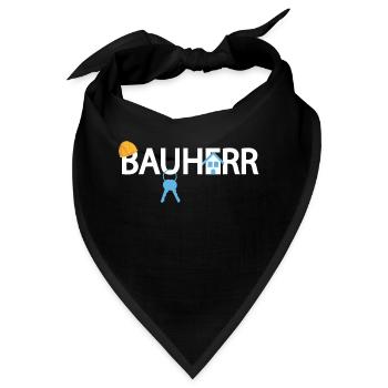 Bauherr - Bandana - Schwarz - Vorne