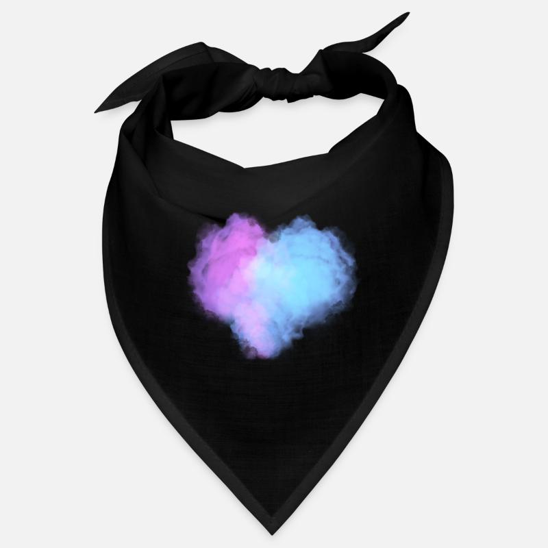 Heart shaped clouds Bandana