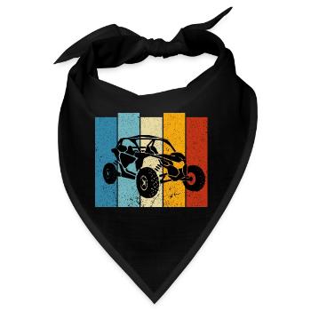 ATV UTV Offroad Vintage Original - Bandana - Schwarz - Vorne