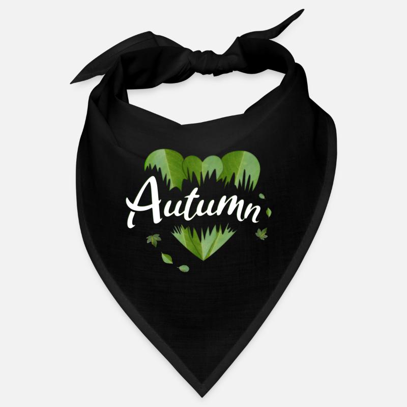 Feuilles d’automne dorées d’automne Bandana