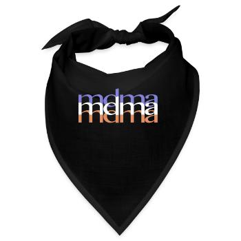 mdma designs für shirts hoodies caps und mehr - Bandana - Schwarz - Vorne