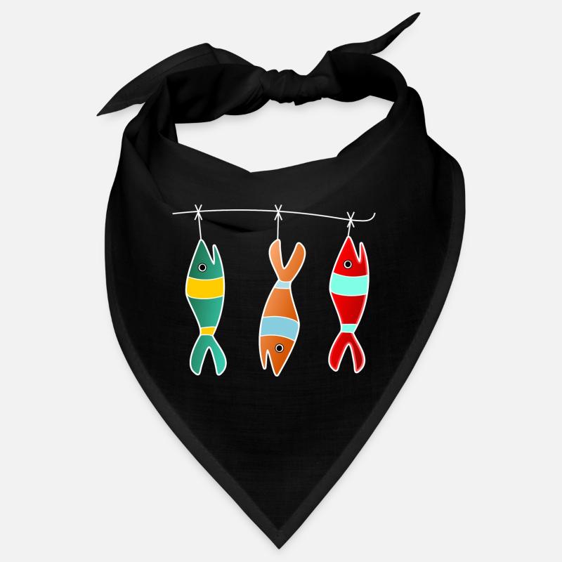 SARDINE. FISH. APRIL FOOL. EASTER. SEA Bandana