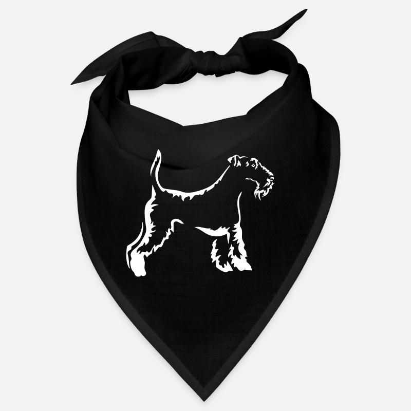Fox Terrier « Édition Noire » Bandana