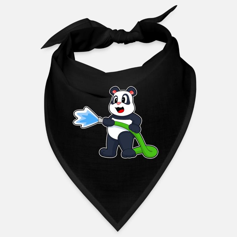 Panda Firefighter Fire Hose Fire Hose Fire Brigade Bandana