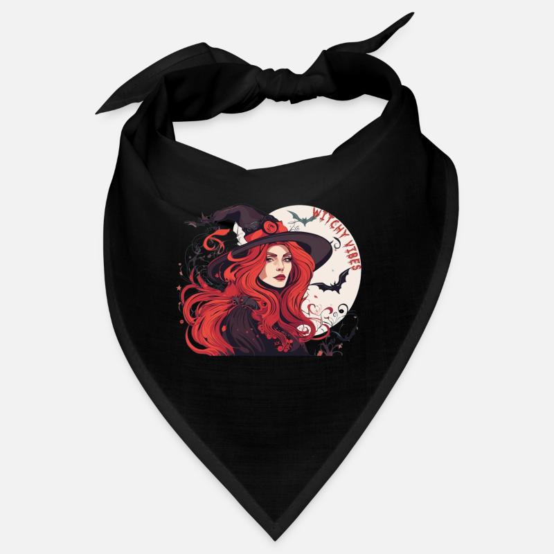Vibrations sorcières - Bandana - noir