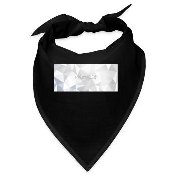 ich liebe Kristalle - Bandana - Schwarz - Vorne