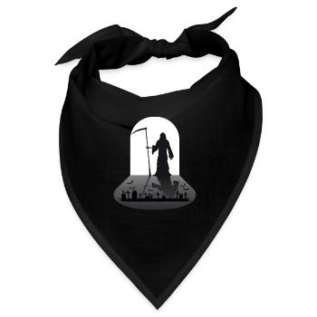 Sensenmann Grim Reaper - Bandana - Schwarz - Vorne
