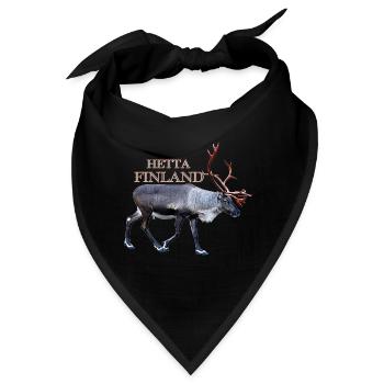 Wärme - Bandana - Schwarz - Vorne