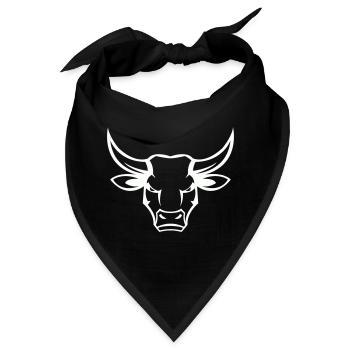 stier bull - Bandana - Schwarz - Vorne