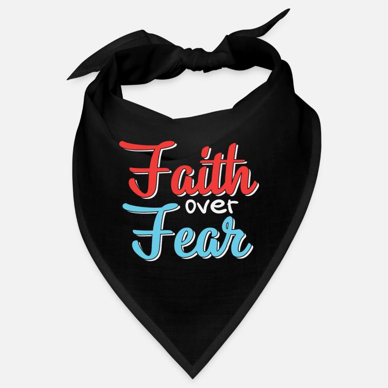 Motif de conception de la foi sur la peur Bandana