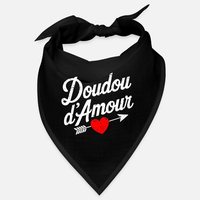 Doudou D'amour Saint valentin Couple Bandana