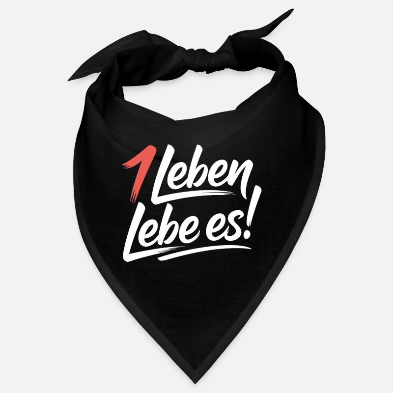 Achtsam leben Bandana