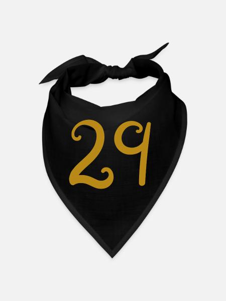 29 - Bandana - black - Front