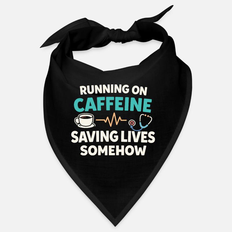 Infirmière de nuit, fatiguée Bandana