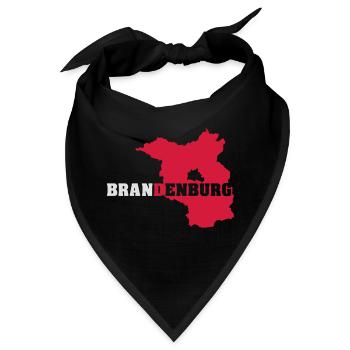 Brandenburg (ID: 002007) - Bandana - Schwarz - Vorne