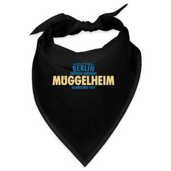 Capitol Of Germany Berlin - Müggelheim - Bandana - Schwarz - Vorne