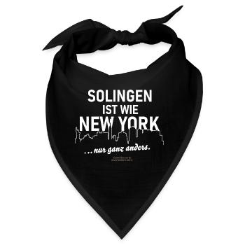 Solingen - Bandana - Schwarz - Vorne