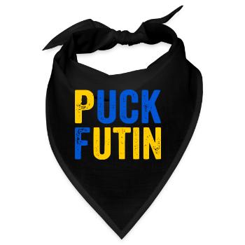 Puck futin - Bandana - Schwarz - Vorne