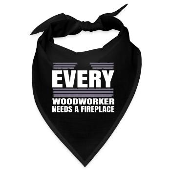 quote cutter safety helmet jokes - Bandana - Schwarz - Vorne