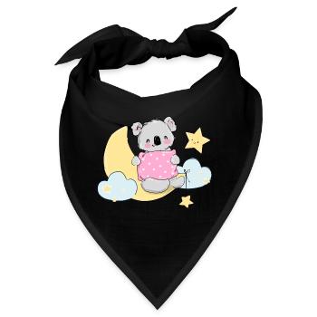 Koala Blue Olivia - Bandana - Schwarz - Vorne