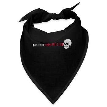 dead inside but horny - Bandana - Schwarz - Vorne