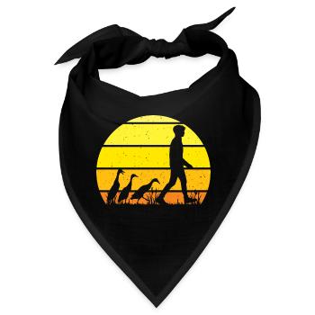 Laufenten indische Laufente Meme - Bandana - Schwarz - Vorne
