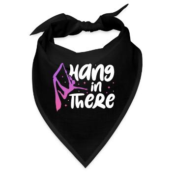 Hang in there - Bandana - Schwarz - Vorne