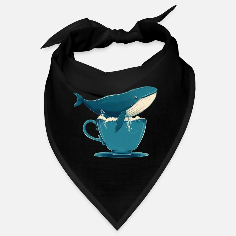 Wal in Teetasse Bandana