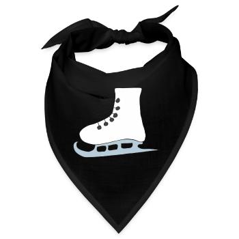 schlittschuhe - Bandana - Schwarz - Vorne